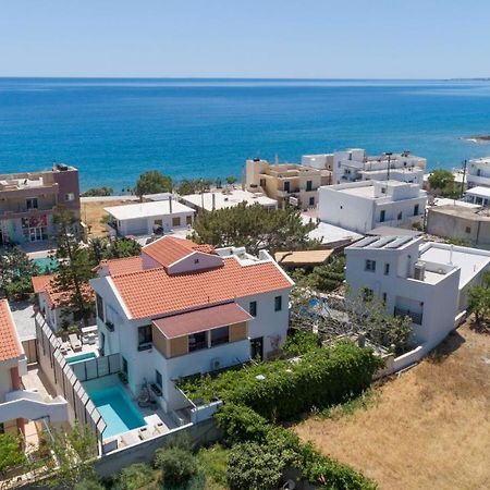 Paradisos Luxury Villas Next To Beach Koutsouras Bagian luar foto