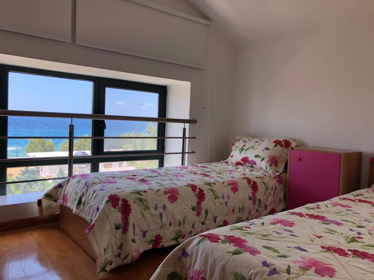 Paradisos Luxury Villas Next To Beach Koutsouras Bagian luar foto