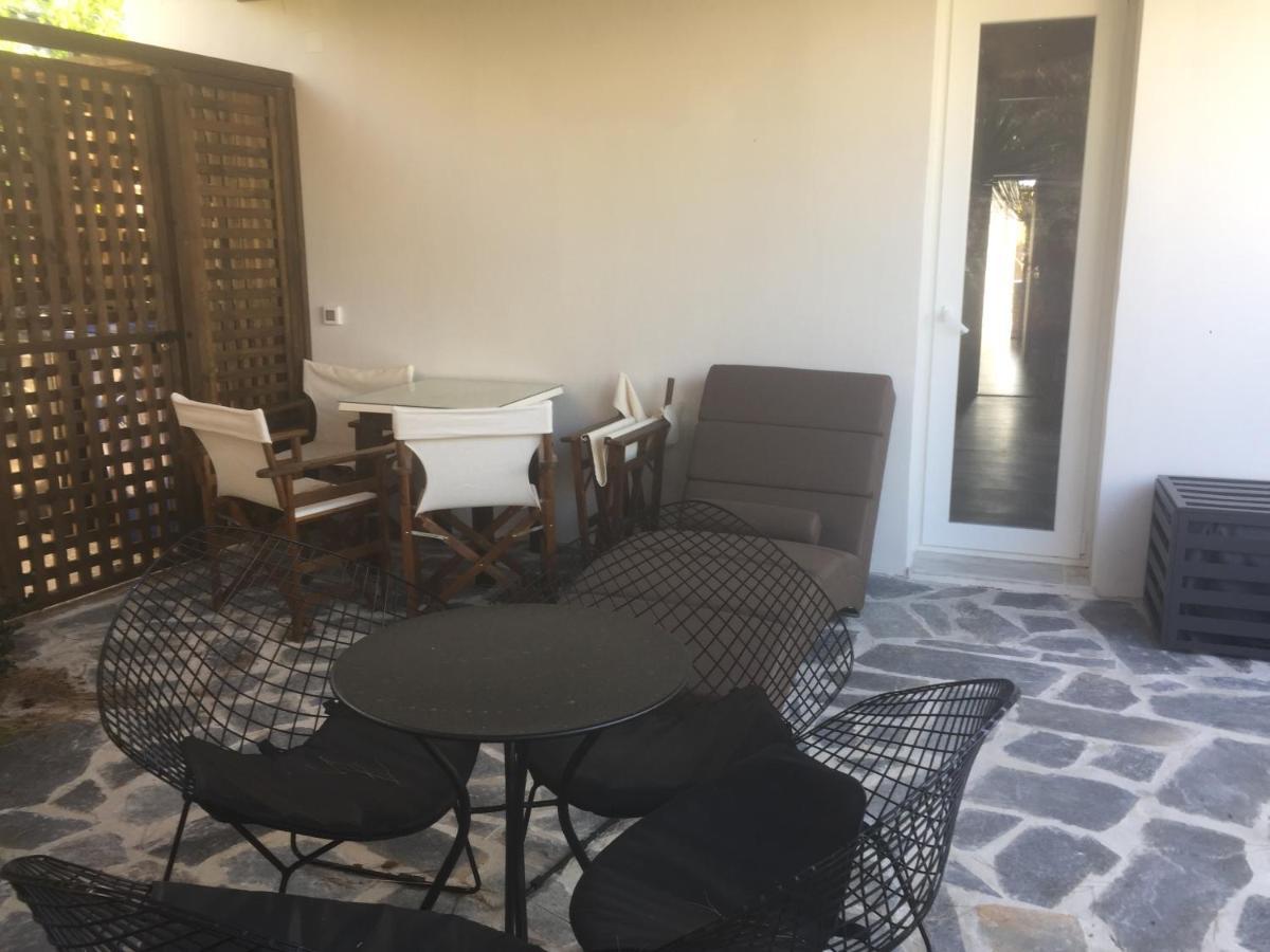 Paradisos Luxury Villas Next To Beach Koutsouras Bagian luar foto